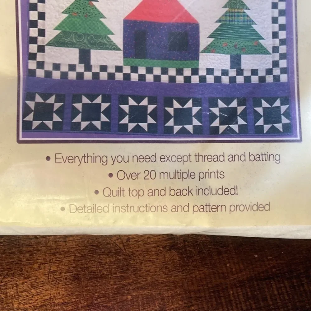Vintage Avlyn Country Lanes Quilt Kit Country Lanes #2001-200 34